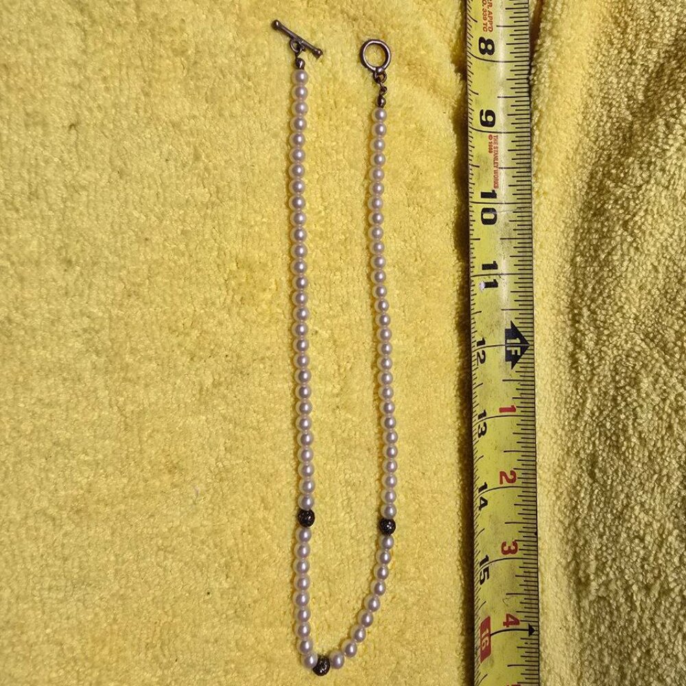 40-50s Vintage Pearl Silver Bead [64]